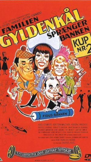 Familien Gyldenkål Sprænger Banken - DVD